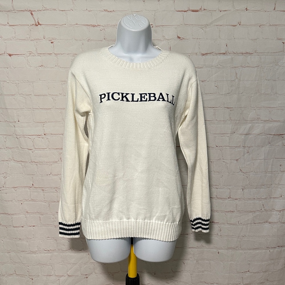 The BUBBLE Pickleball Sweater Sz S